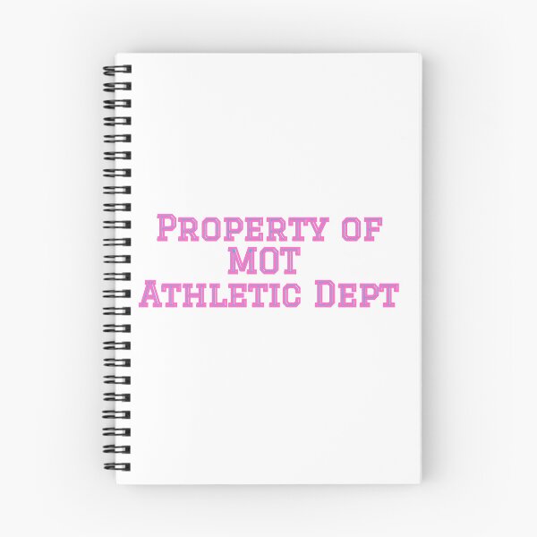 Item preview, Property of MOT Athletic Department (Jewish Athletes) pink designed and sold by NJGDesigns.