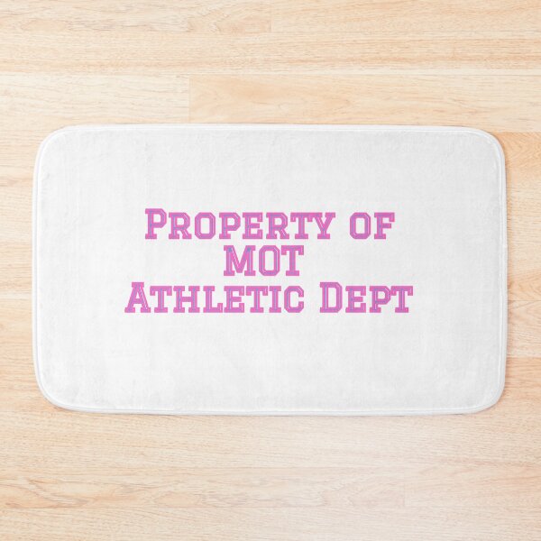 Item preview, Property of MOT Athletic Department (Jewish Athletes) pink designed and sold by NJGDesigns.