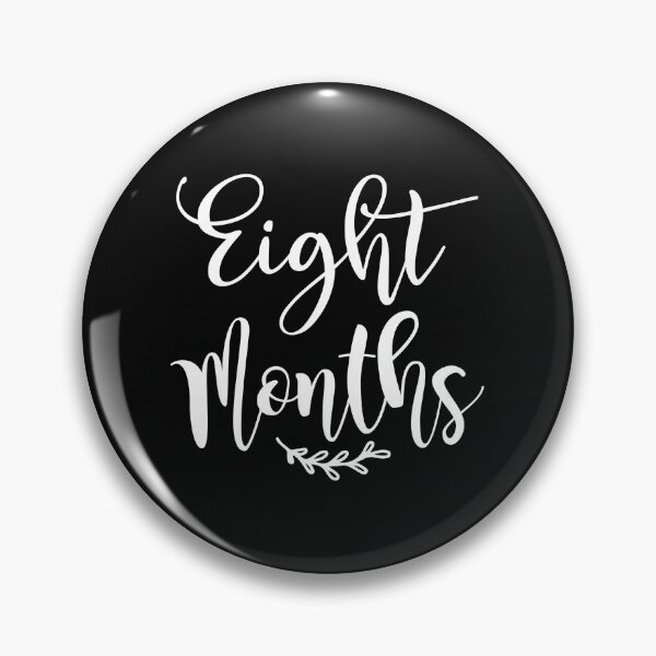 Item preview, eight months cute happy baby love  designed and sold by NAZIMNADIR.