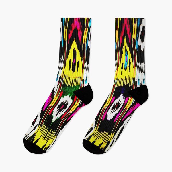 Artikelvorschau, Usbekische Ikat-Kammmusterdesigns, usbekische Ikatdesigns entworfen und verkauft von LeFabriqueOuz.