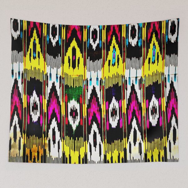 Item preview, Uzbek Ikat comb pattern designs, Uzbek Ikat designs designed and sold by LeFabriqueOuz.