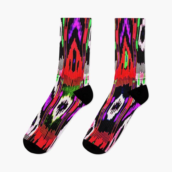 Artikelvorschau, Usbekische Ikat-Blumenmuster, Ikat-Muster, usbekische Ikat-Designs entworfen und verkauft von LeFabriqueOuz.