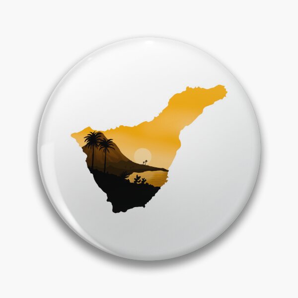 Item preview, Tenerife, map and landscape designed and sold by landscapeworlds.