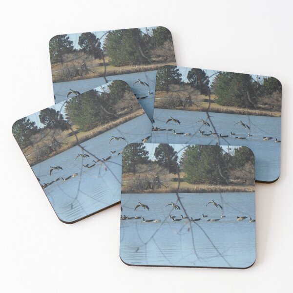 Item preview, Geese in flight designed and sold by ReccaRedscale.