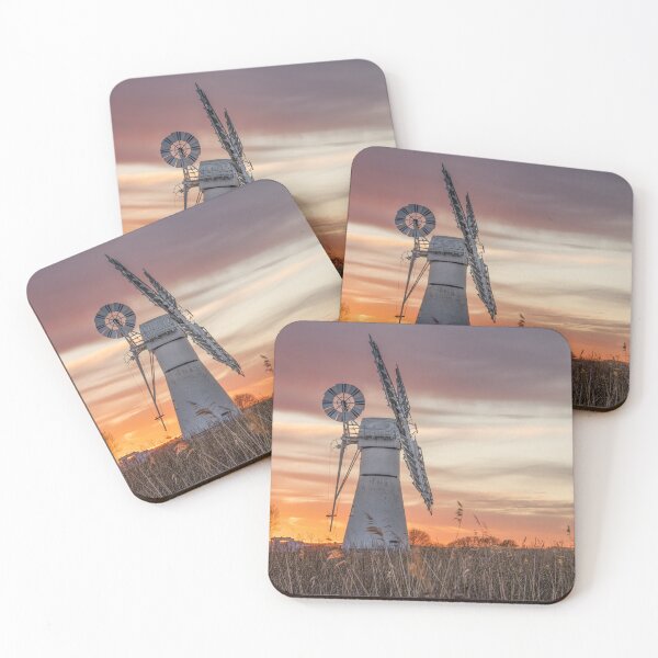 Item preview, Thurne Mill Sunset Norfolk Broads designed and sold by dp-images.