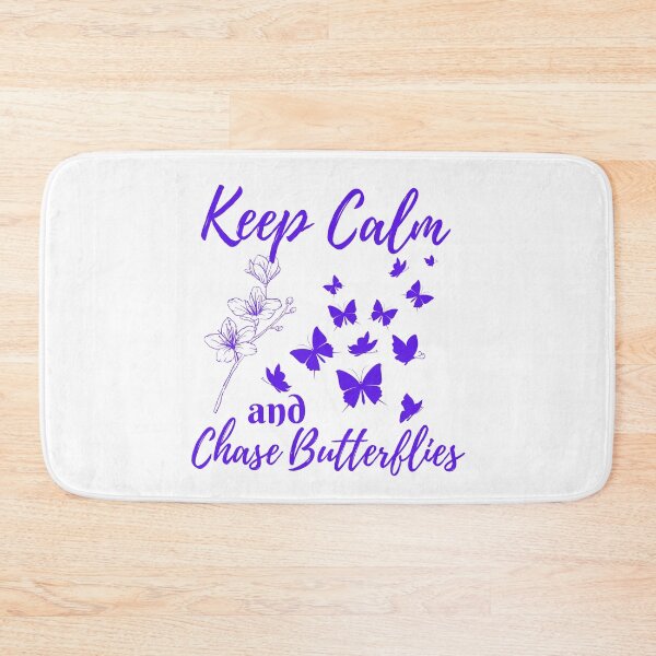Item preview,  Keep Calm and Chase Butterflies designed and sold by Surfing Designs.Life.