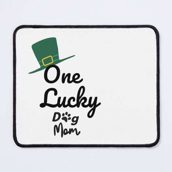 Item preview, One Lucky Dog Mom | St Patrick's Day Dog Mom | Funny Cute Dog Lover | St Patricks Day Gift Classic T-Shirt designed and sold by dirlkhiat.
