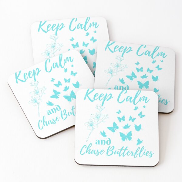 Item preview,  Keep Calm and Chase Butterflies designed and sold by Surfing Designs.Life.