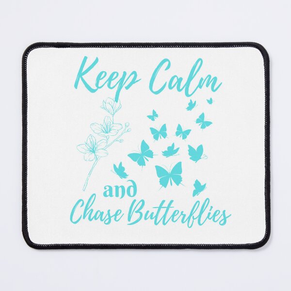 Item preview,  Keep Calm and Chase Butterflies designed and sold by Surfing Designs.Life.