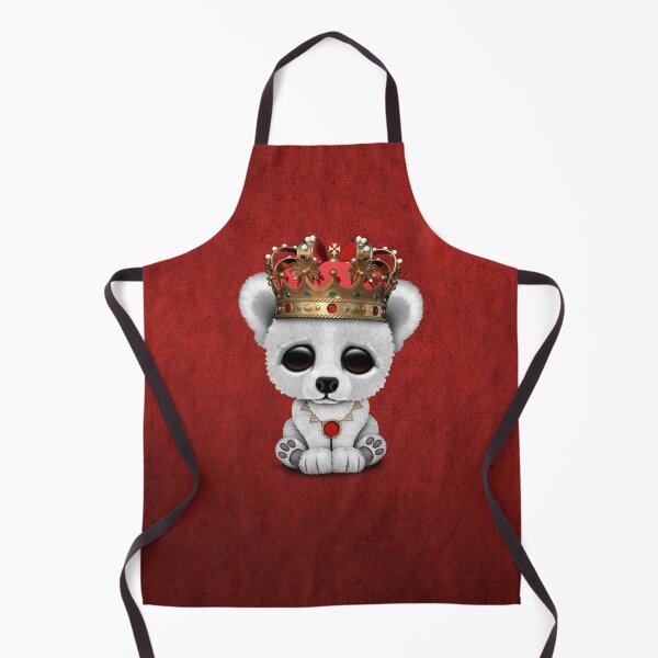 Item preview, Cute Royal Polar Bear Wearing Crown  designed and sold by JeffBartels.