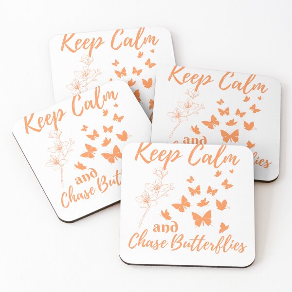 Item preview,  Keep Calm and Chase Butterflies designed and sold by Surfing Designs.Life.