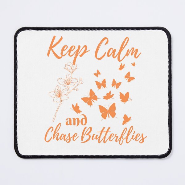 Item preview,  Keep Calm and Chase Butterflies designed and sold by Surfing Designs.Life.