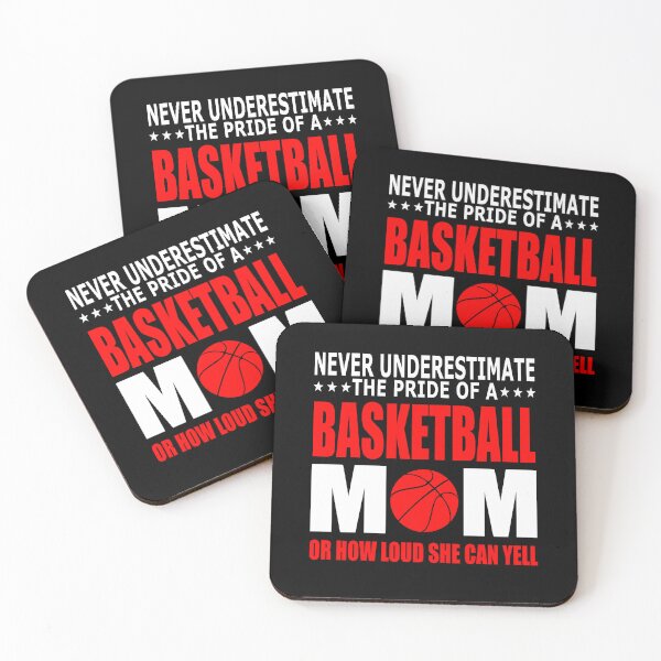 Item preview, Never Underestimate The Pride Of A Basketball Mom designed and sold by Jacksonso.