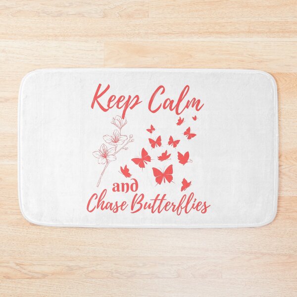 Item preview,  Keep Calm and Chase Butterflies designed and sold by Surfing Designs.Life.