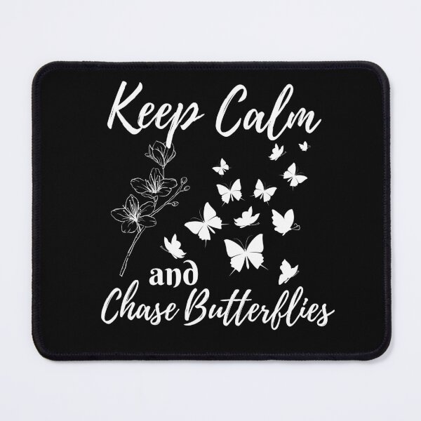 Item preview, Keep Calm and Chase Butterflies designed and sold by Surfing Designs.Life.