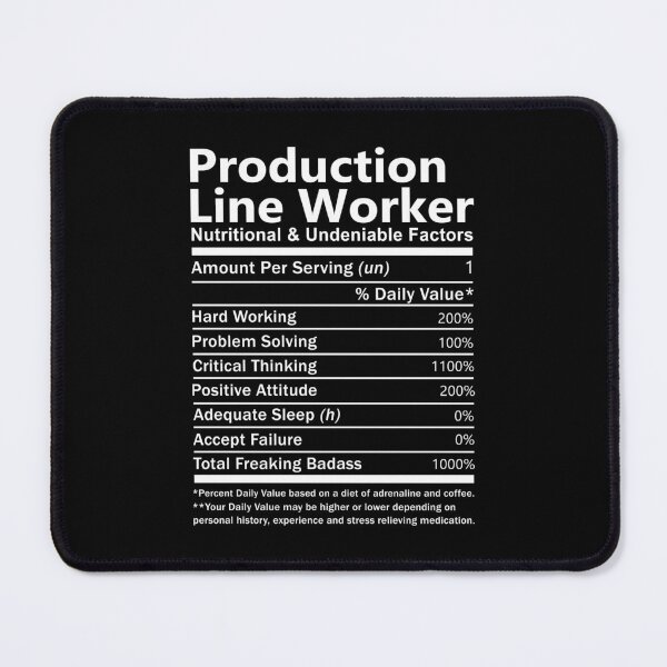 Item preview, Production Line Worker T Shirt - Nutritional And Undeniable Factors Gift Item Tee designed and sold by averiarnol.