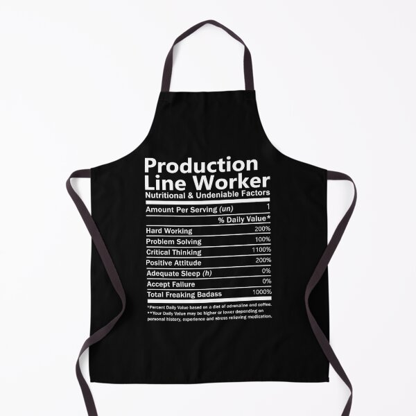 Item preview, Production Line Worker T Shirt - Nutritional And Undeniable Factors Gift Item Tee designed and sold by averiarnol.