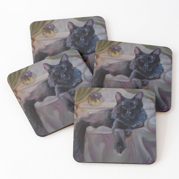Item preview, Familiar Black Cat designed and sold by ladytarleton.
