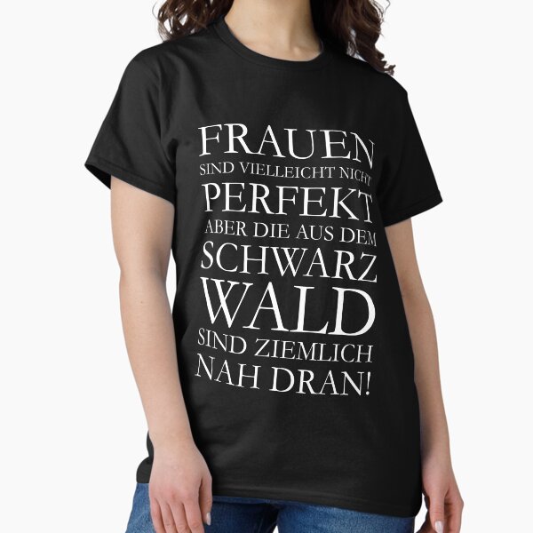 Women from the Black Forest (White) Classic T-Shirt