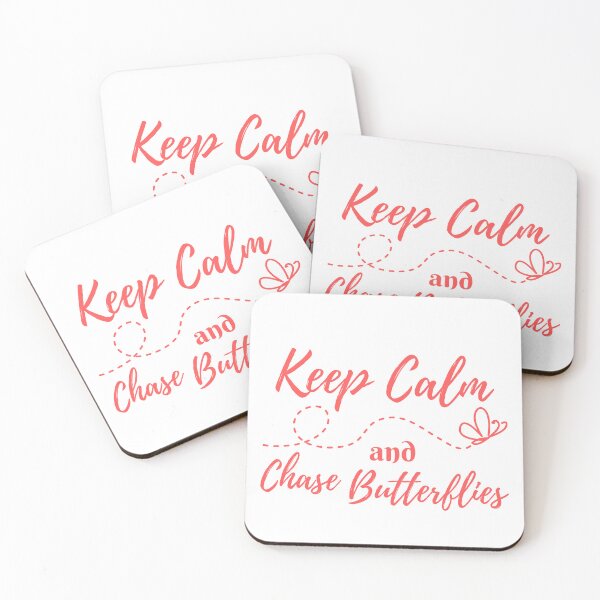 Item preview, Keep Calm and Chase Butterflies designed and sold by Surfing Designs.Life.