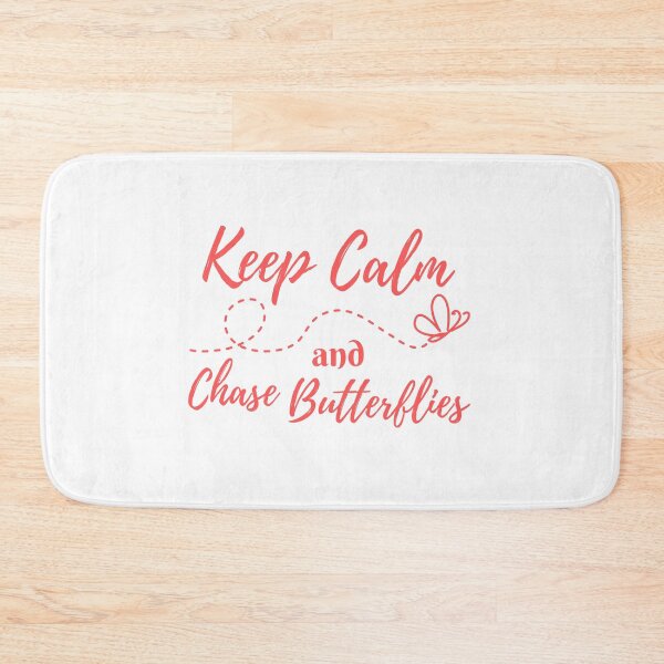 Item preview, Keep Calm and Chase Butterflies designed and sold by Surfing Designs.Life.