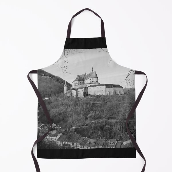 Item preview, Vianden Castle View, Square, Mono designed and sold by Imladris01.