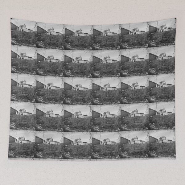 Item preview, Vianden Castle View, Square, Mono designed and sold by Imladris01.