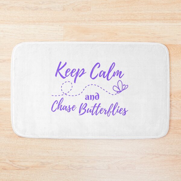 Item preview, Keep Calm and Chase Butterflies designed and sold by Surfing Designs.Life.