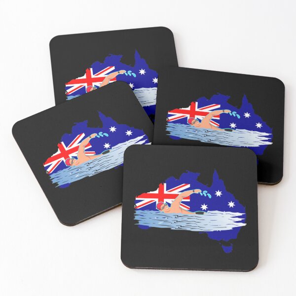 Item preview, Australia Sport Team Swimming Essential Essential T-Shirt designed and sold by lewisnash6.