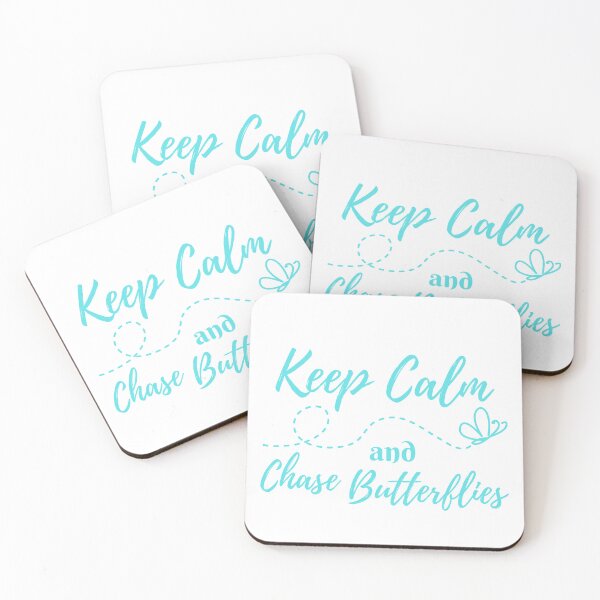Item preview,  Keep Calm and Chase Butterflies designed and sold by Surfing Designs.Life.