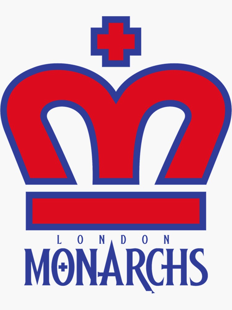 KC Monarchs Jersey Digital Art Sticker for Sale by BriBiss22