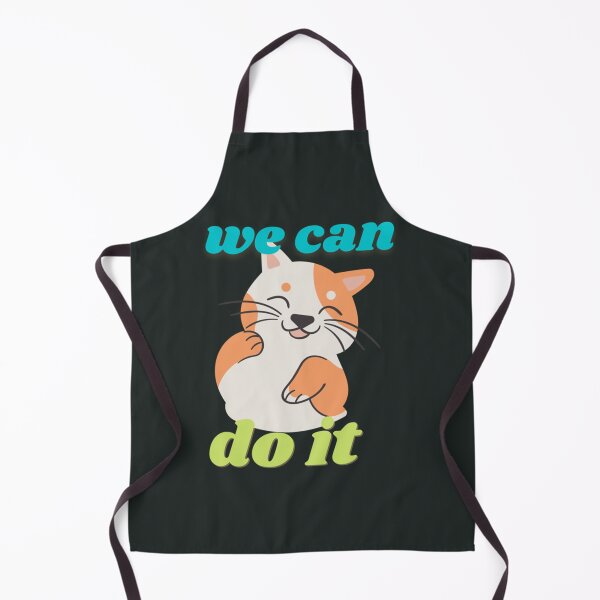 Item preview, We Can Do It Cloud cute cat illustration designed and sold by Clotherdesigns.
