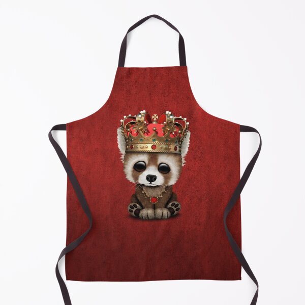 Item preview, Cute Red Panda Wearing Crown designed and sold by JeffBartels.