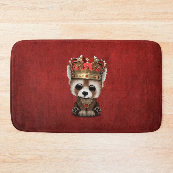 Item preview, Cute Red Panda Wearing Crown  designed and sold by JeffBartels.