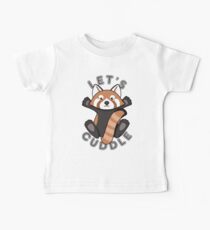 Lets cuddle a cute red panda Baby Tee