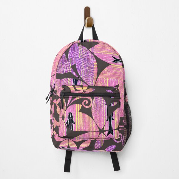 Item preview, Black Carp Fish in Floral Pattern designed and sold by RyanCaudell.