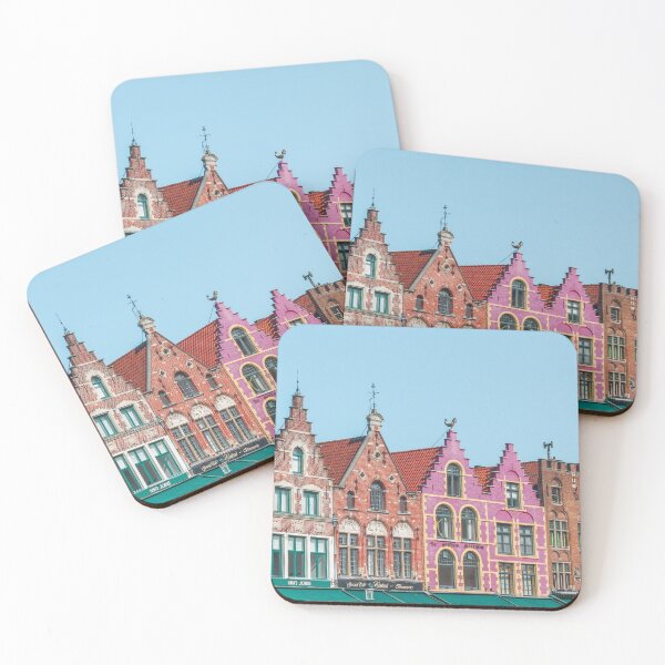 Item preview, Bruges Houses Grote Markt | Belgium, Europe | Travel Photography designed and sold by TamDigitalPrint.