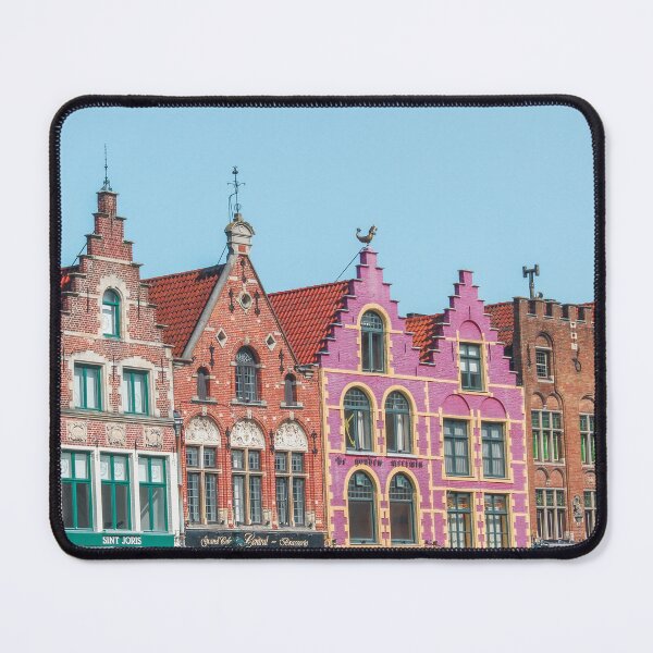 Item preview, Bruges Houses Grote Markt | Belgium, Europe | Travel Photography designed and sold by TamDigitalPrint.