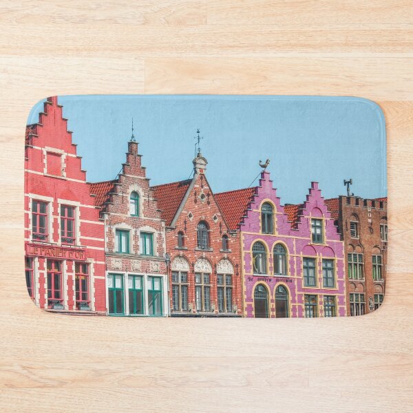 Item preview, Bruges Houses Grote Markt | Belgium, Europe | Travel Photography designed and sold by TamDigitalPrint.