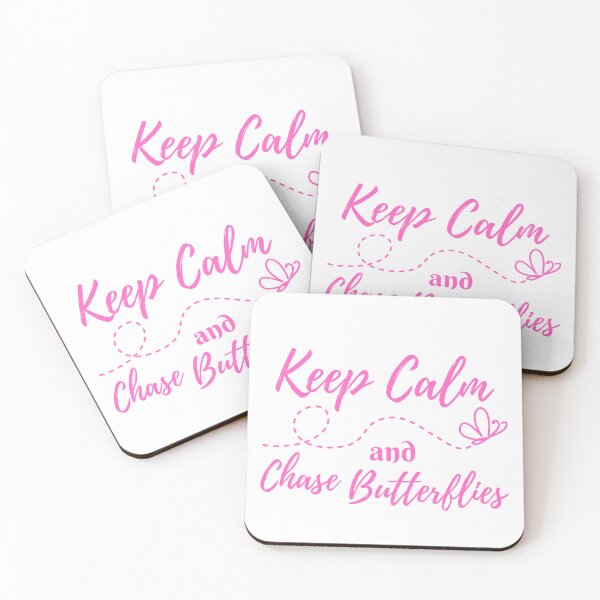 Item preview,  Keep Calm and Chase Butterflies designed and sold by Surfing Designs.Life.