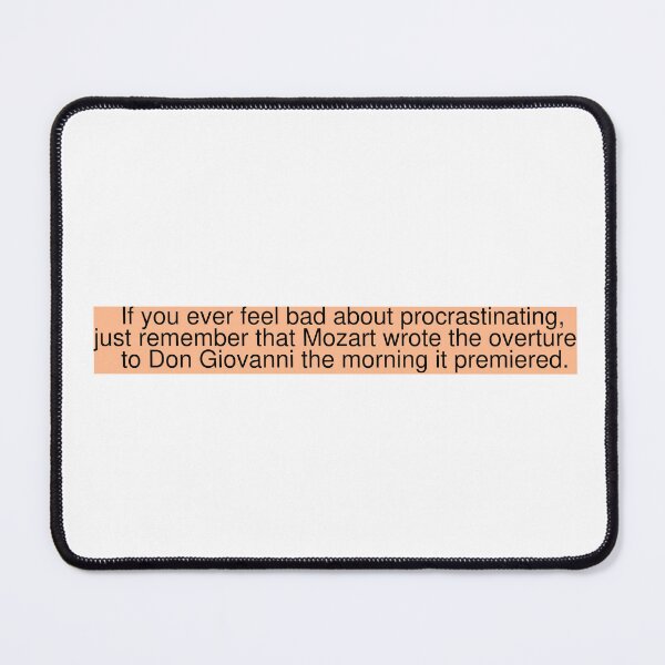 Item preview, procrastinating designed and sold by Musicianst0re.