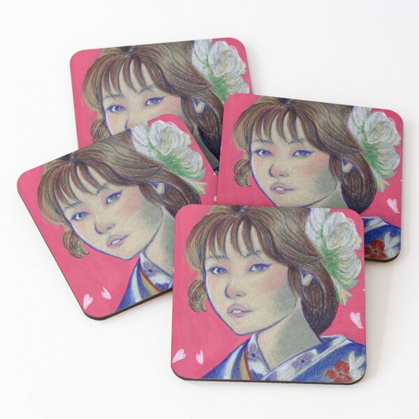 Artikelvorschau, Mädchen im Kimono entworfen und verkauft von Oniroiatlier.