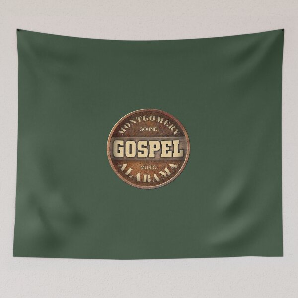 Item preview, Montgomery sound gospel music alabama old sign designed and sold by lisaberton.