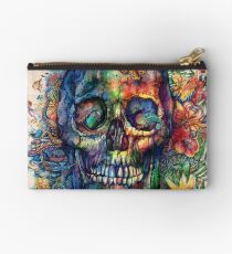skull Zipper Pouch