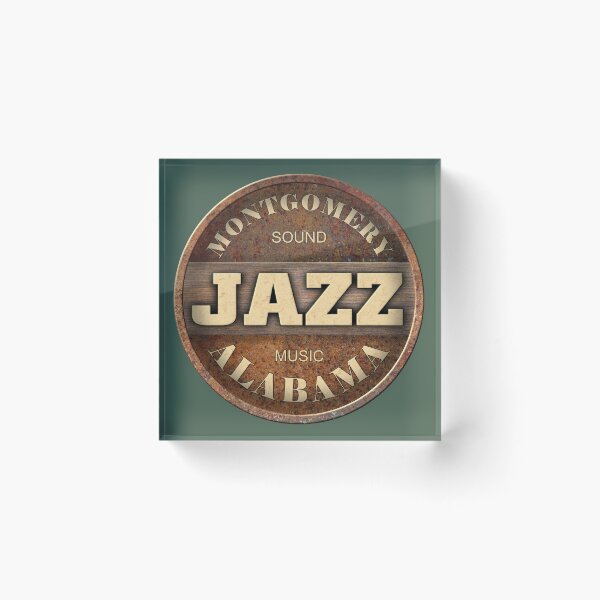Item preview, Montgomery sound jazz music alabama old sign designed and sold by lisaberton.