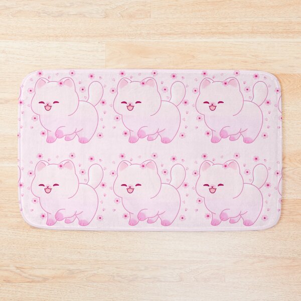 Item preview, Cherry blossom cat designed and sold by MeowMeowsShop.