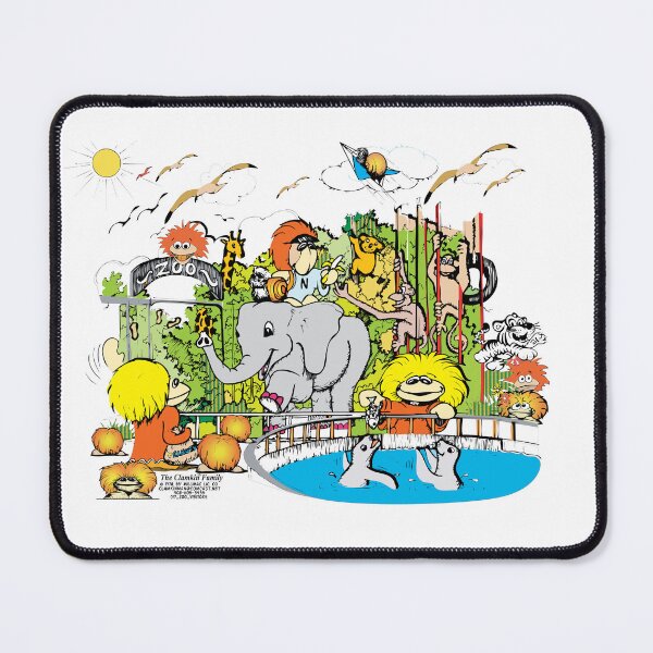 Item preview, Clamkin Zoo Visit - a Day at the Zoo with the Clamkins designed and sold by Bruce Ingrassia.