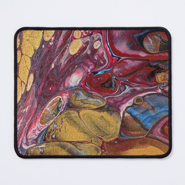 Aperçu de l'œuvre Golden Story II - Acrylique Pour créée et vendue par snowpinecone.