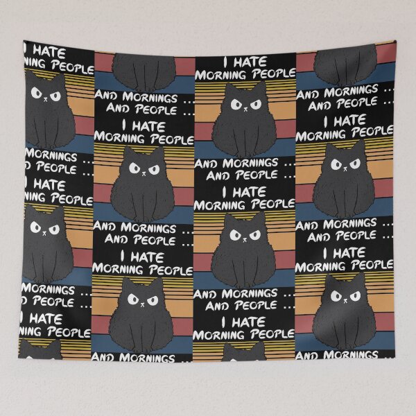Item preview, i hate morning people designed and sold by pirminio.