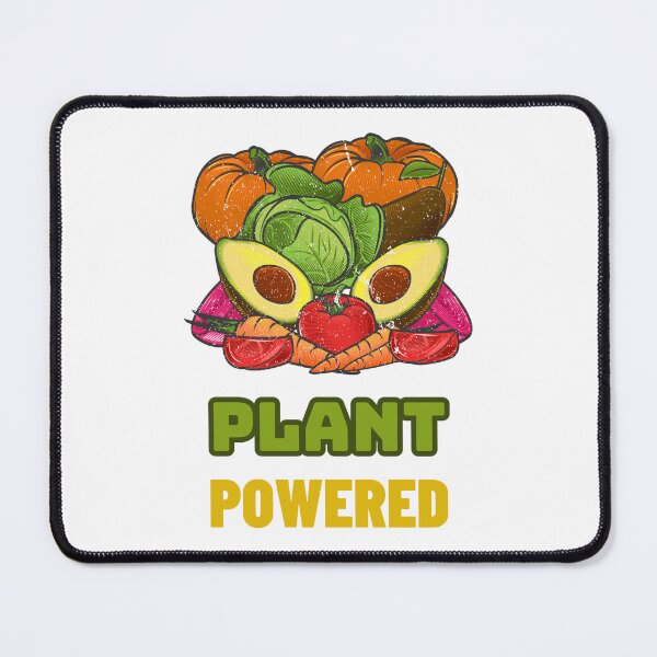 Item preview, Plant Powered - Vegan Quote designed and sold by SwordsAndCharms.